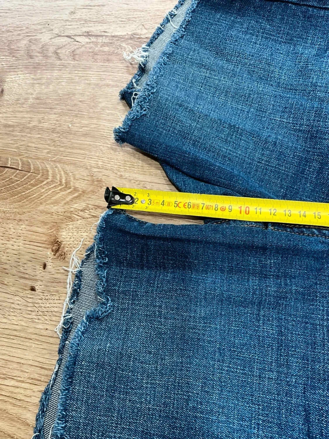 Short en jean Levi's 529 Curvy Boot Cut Femme Vintage 99% Coton Bleu foncé Slv023 – photo 13